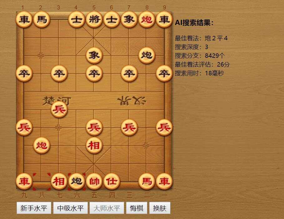 中国象棋AI在线对弈游戏源码 - 简单网创项目资源网