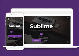 黑色大气设计企业CSS3模板下载 - 简单网创项目资源网