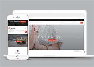 关于金银首饰企业官网网站模板 - 简单网创项目资源网