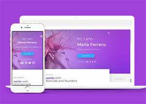 视觉体验设计师简历类模板下载 - 简单网创项目资源网