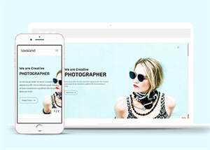 时尚女装展示HTML5网页模板下载 - 简单网创项目资源网