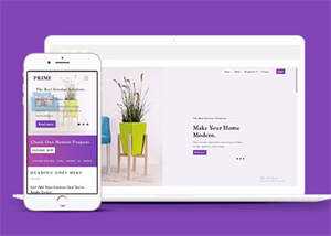 紫色家居装饰公司网站模板下载 - 简单网创项目资源网