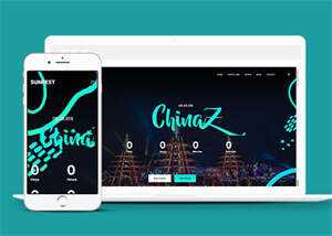 世界巡回演唱会票务专题模板 - 简单网创项目资源网