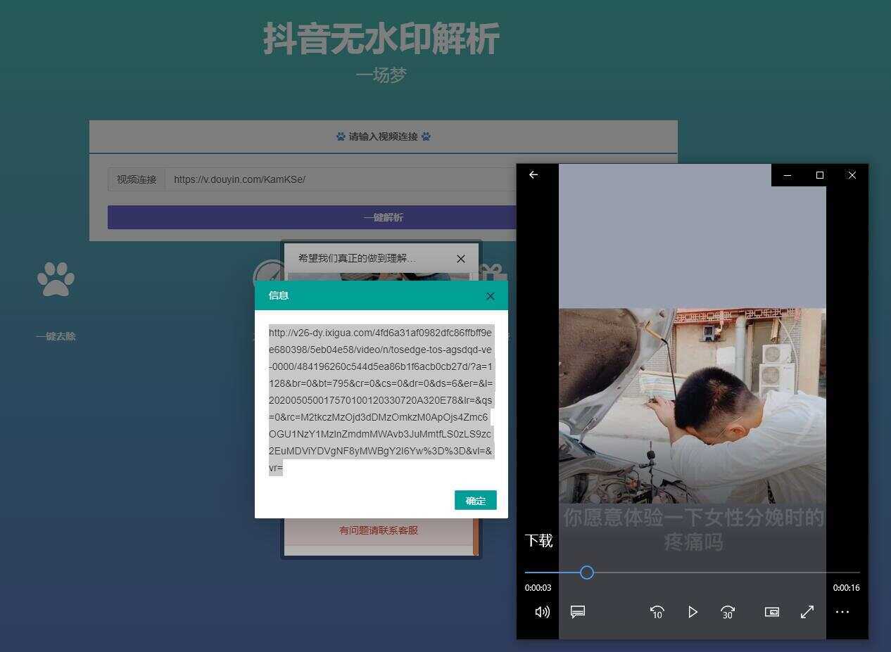 图片[2] - 最新抖音无水印解析PHP源码 - 简单网创项目资源网