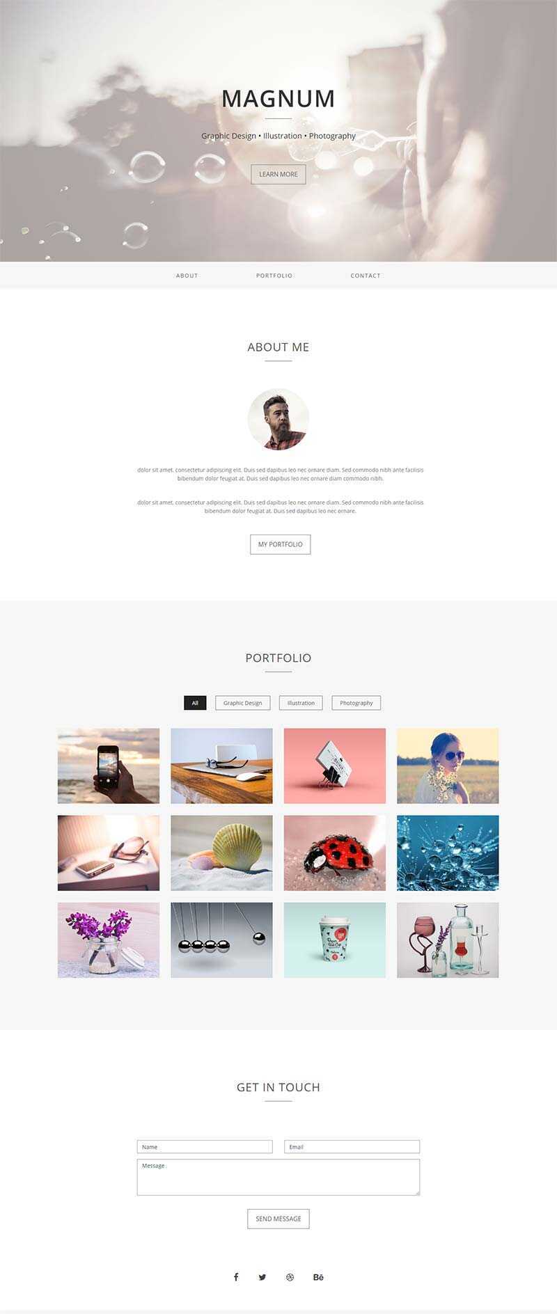 推广单页静态html模板 - 简单网创项目资源网