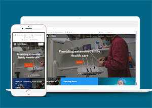 宽屏牙科诊所医疗网站模板下载 - 简单网创项目资源网