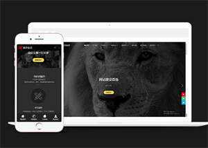 简洁品牌设计建设类网站前端模板 - 简单网创项目资源网