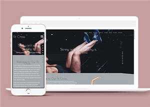 简约健身会所网站模板下载 - 简单网创项目资源网