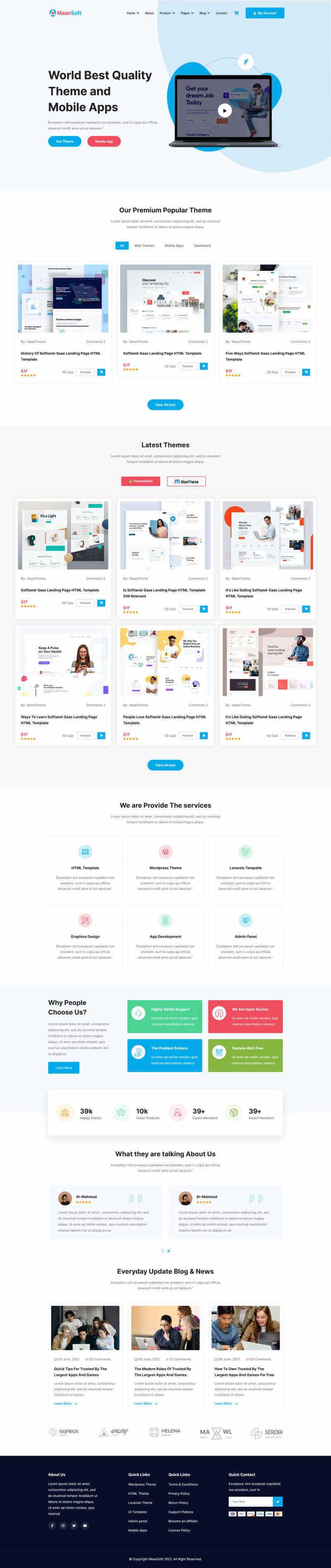 Bootstrap5数字信息产品交易平台HTML模板 - 简单网创项目资源网