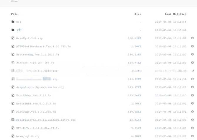 DirectoryLister文件列表展示页面生成工具 - 简单网创项目资源网
