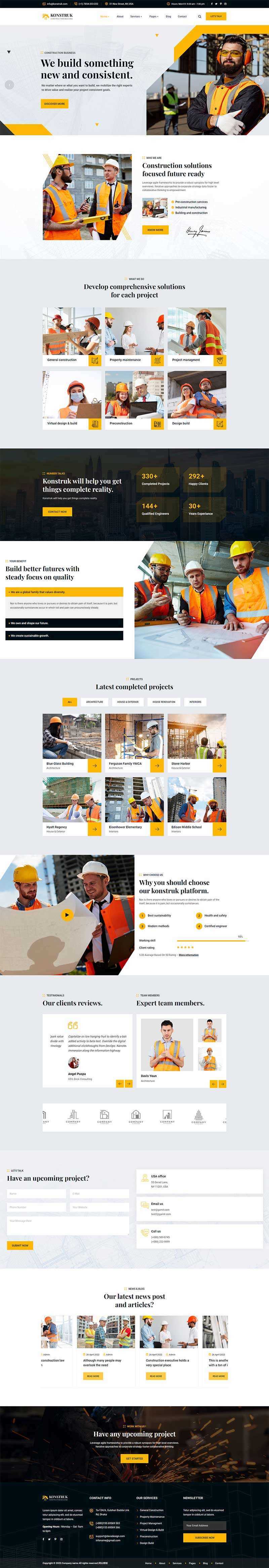 城市开发运营建筑公司网站html模板 - 简单网创项目资源网