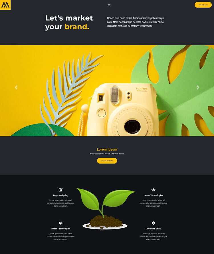 品牌营销策划服务公司网站html5模板 - 简单网创项目资源网
