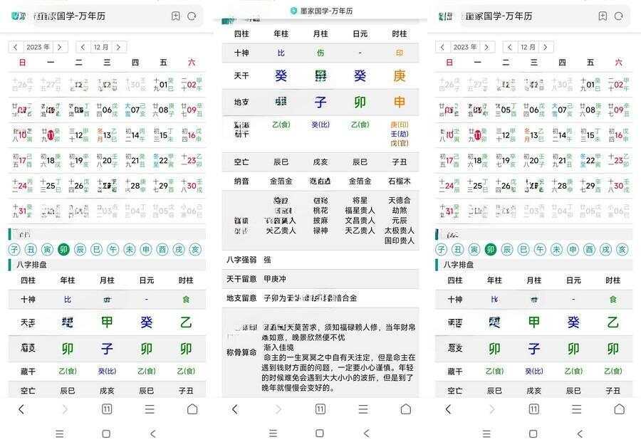 九龙道长同款万年历源码 - 简单网创项目资源网