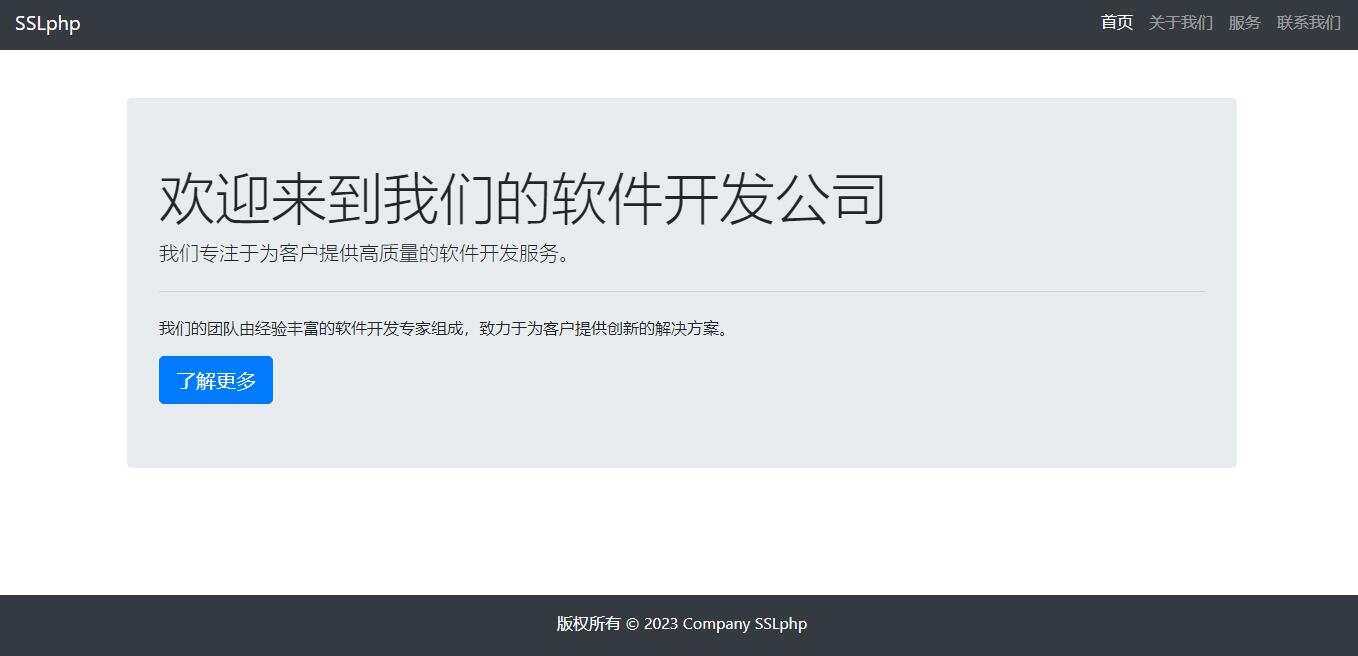 软件开发介绍页源码多用途 - 简单网创项目资源网
