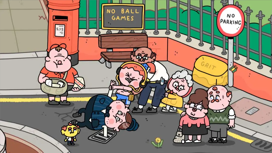 【美版】谢天谢地你来了！ .Thank Goodness You’re Here! 中文