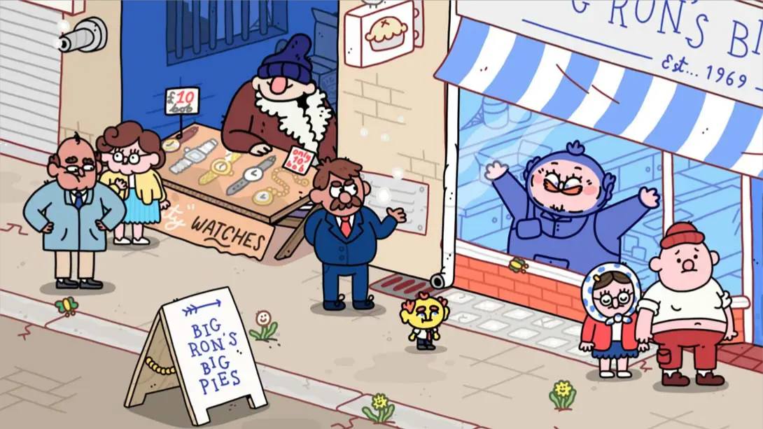 【美版】谢天谢地你来了！ .Thank Goodness You’re Here! 中文