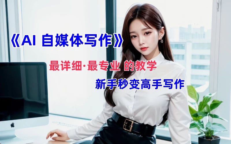 全网最全最细最专业的“AI自媒体写作”教学，新手小白秒变写作高手！ - 简单网创项目资源网