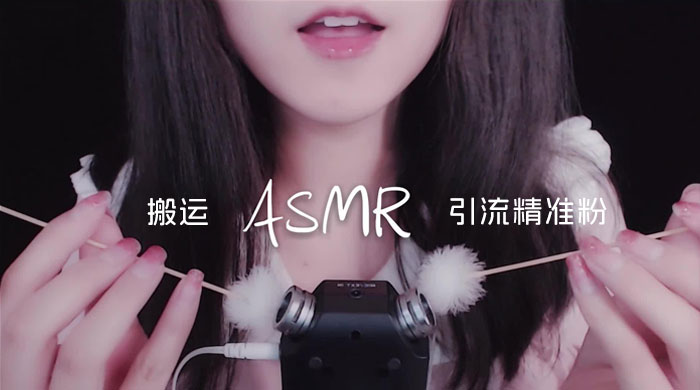 靠搬运 ASMR 视频，引流精准粉，私域单日变现 500+ - 简单网创项目资源网