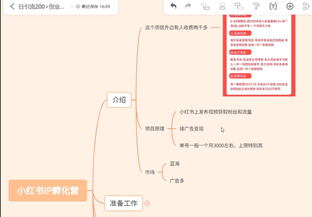 图片[2] - 价值 2000+ 的小红书孵化营项目，超级大蓝海，七天即可开始变现，稳定月入 1W+ - 简单网创项目资源网