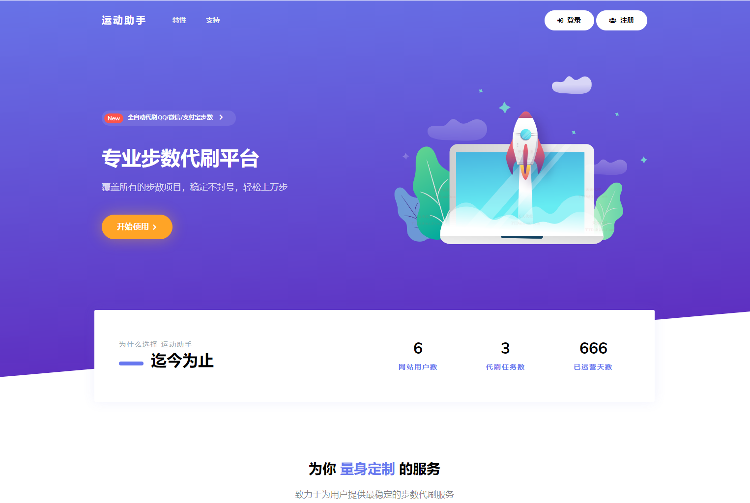 急速暴走小米运动自动刷步卡密版 PHP 源码 - 简单网创项目资源网