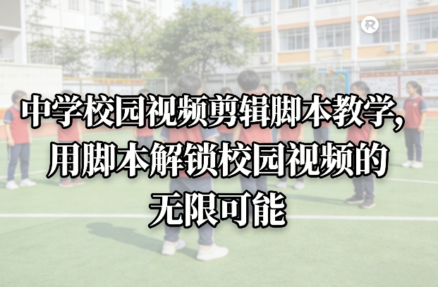 中学校园视频剪辑脚本教学，用脚本解锁校园视频的无限可能 - 简单网创项目资源网