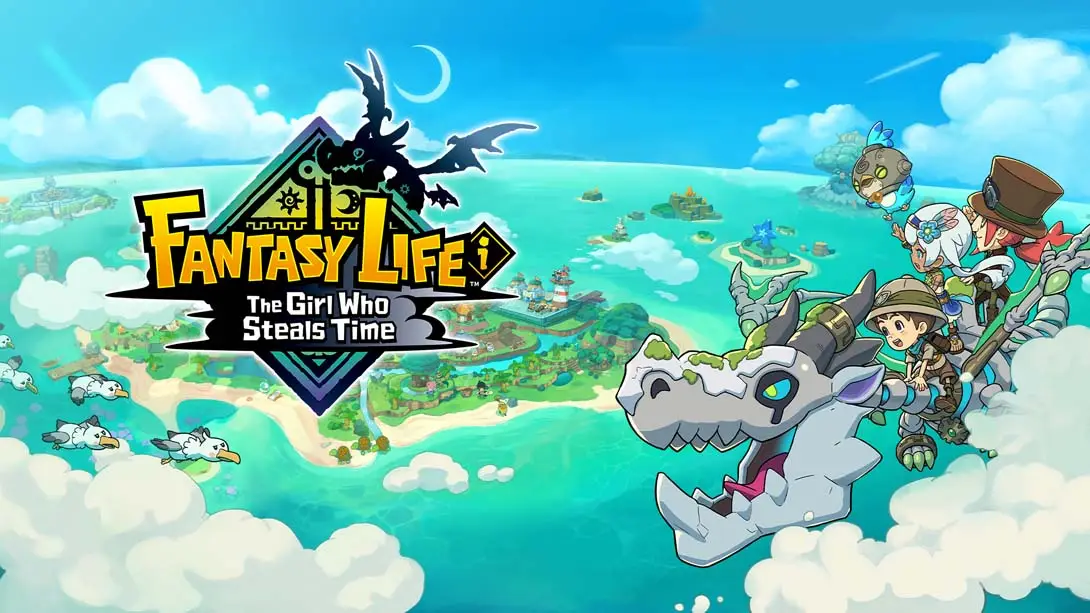 【美版】幻想生活ｉ 转圈圈的龙和偷取时间的少女 .FANTASY LIFE i: The Girl Who Steals Time 中文 - 简单网创项目资源网