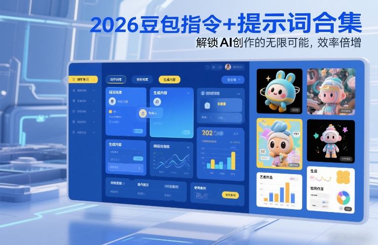 2026豆包指令+提示词合集，解锁AI创作的无限可能，效率倍增 - 简单网创项目资源网
