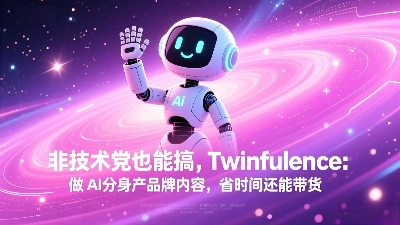 （17381期）非技术党也能搞!Twinfluence:做 AI 分身产品牌内容,省时间还能带货 - 简单网创项目资源网